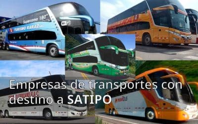 Empresas de transporte con destino a Satipo